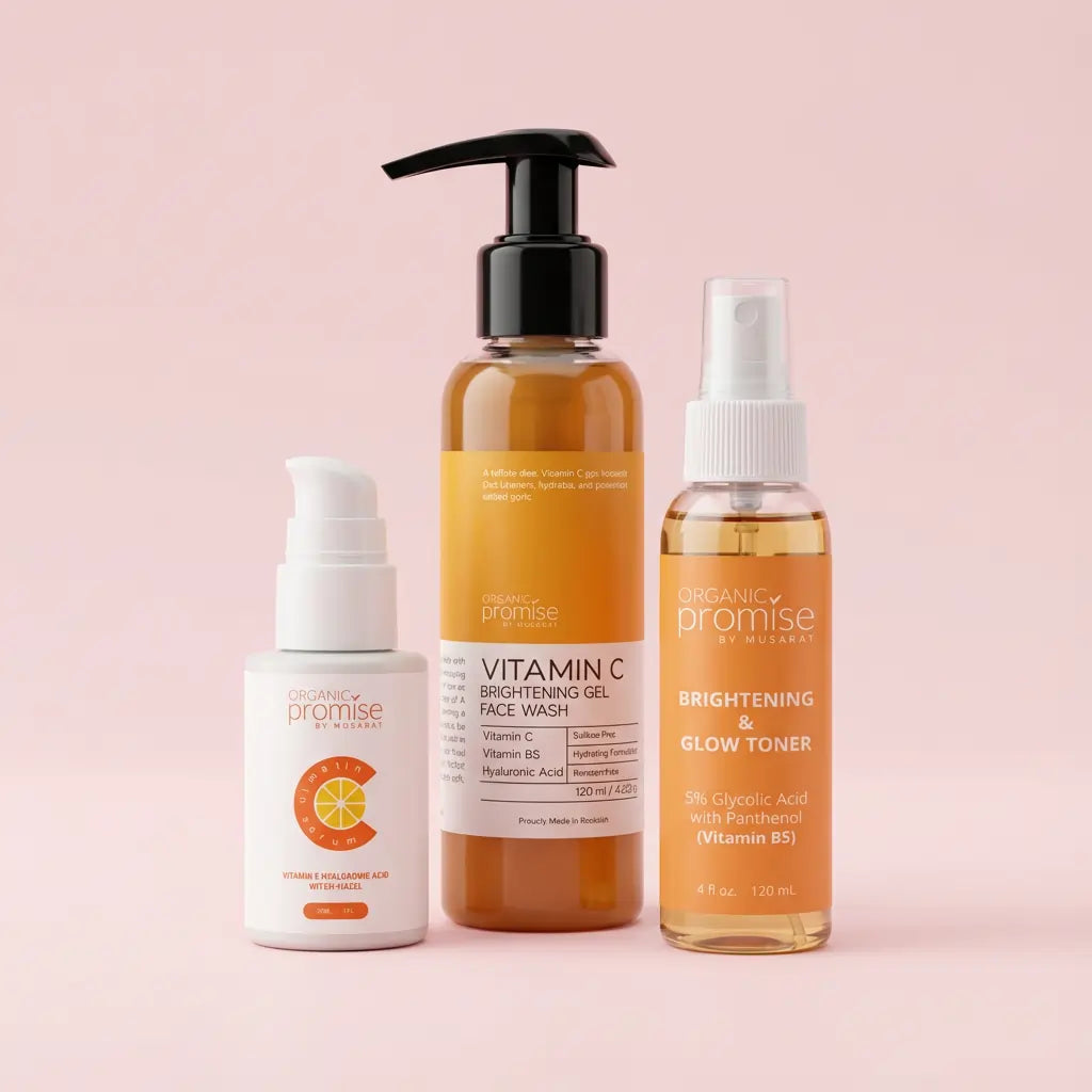 Skin Brightening Routine Organic Promise By Musarat