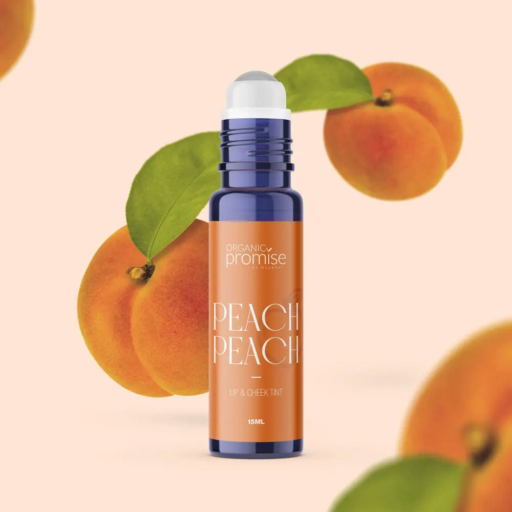 Peach Peach Roller Lip and Cheek Tint organicpromice