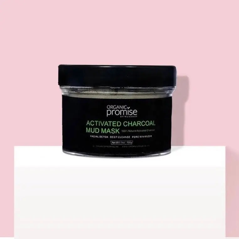 Activated Charcoal Mud Mask organicpromice