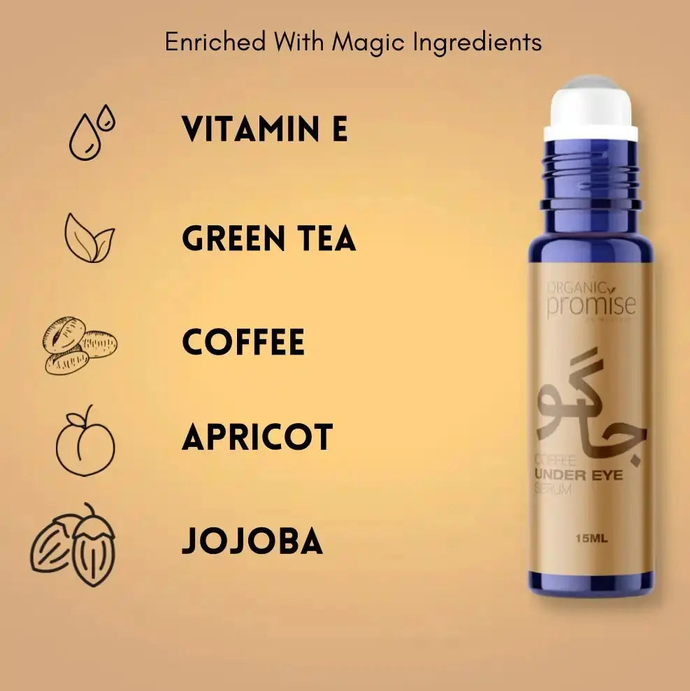 Jaago Coffee Dark Circle Serum organicpromice