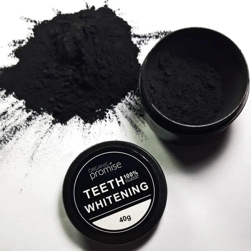 Activated Charcoal Teeth brightening Powder organicpromice