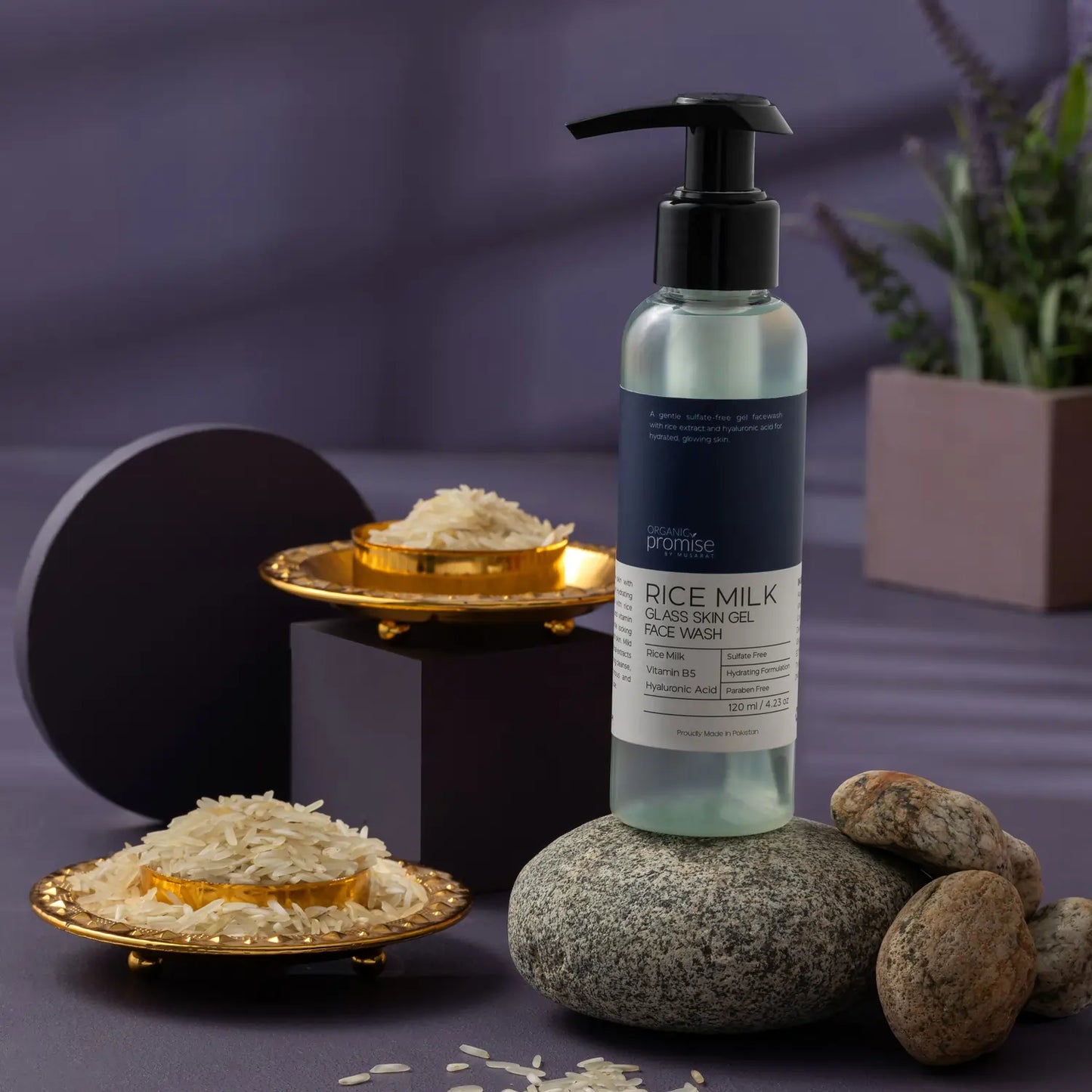 Rice Milk Glass Skin Gel Face wash