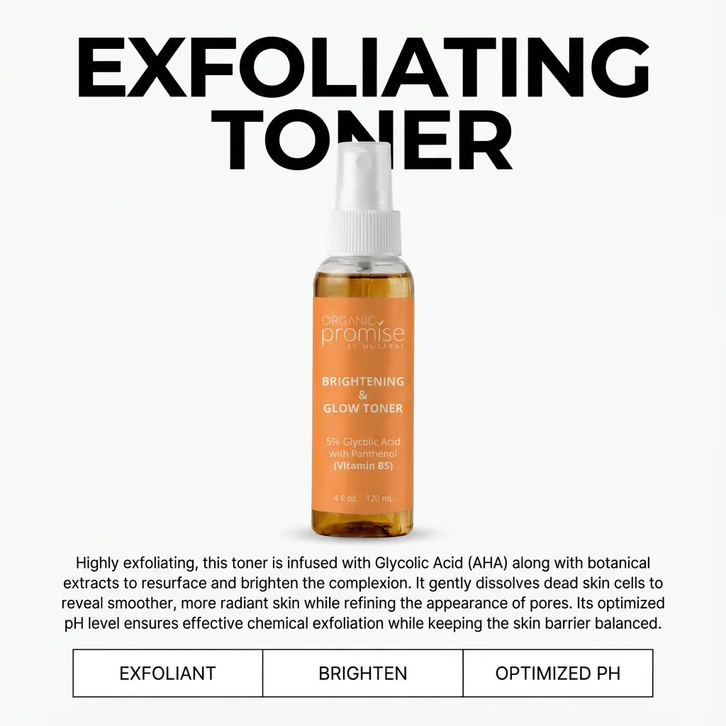 Api Musarat 1 Glycolic Acid Toner - Brightening & Glow 5% Glycolic Acid Toner ...