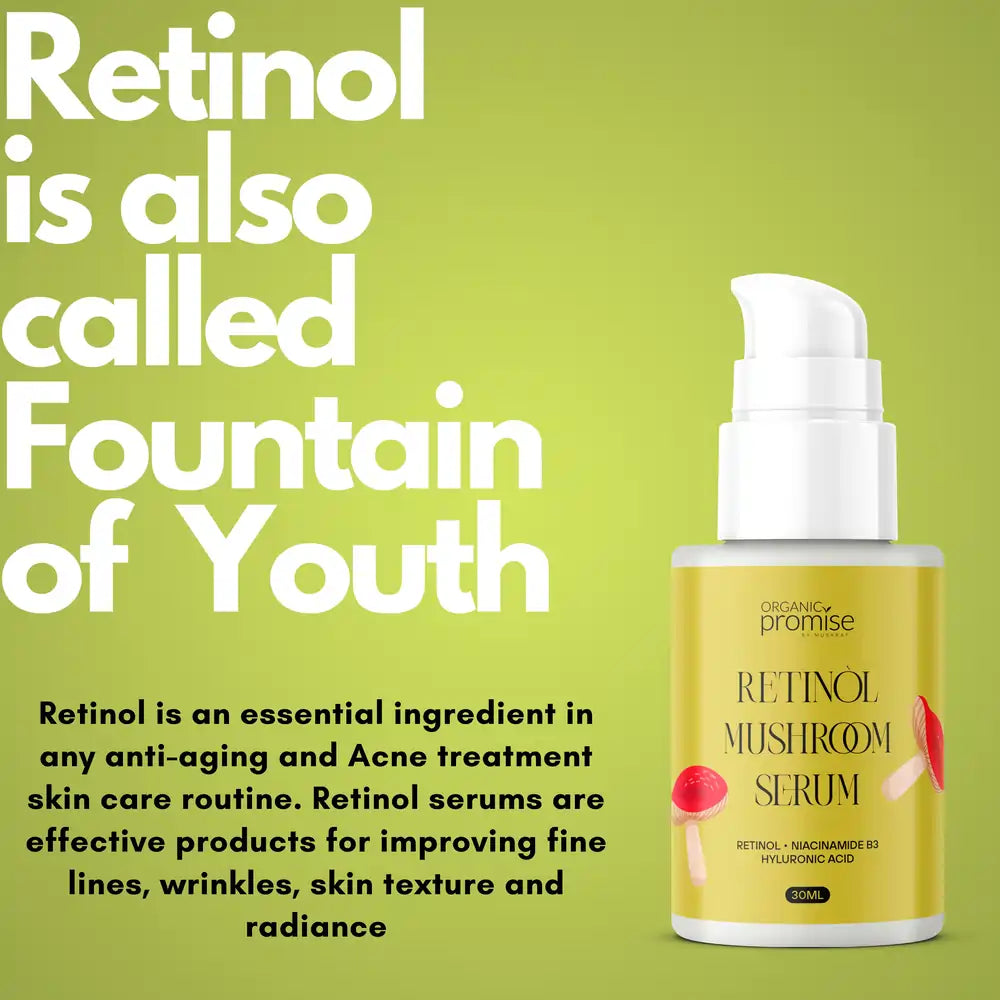 Retinol Mushroom Serum