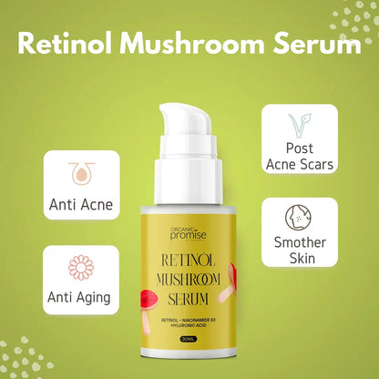 Retinol Mushroom Serum
